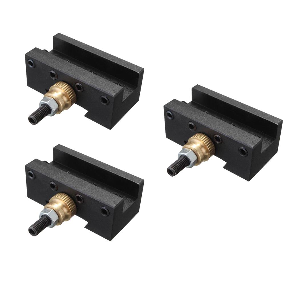3 CNC 1/4 "-1/2" Mini Tiện Thay Đổi Nhanh Bài Đối Mặt Với Xay Dụng Cụ