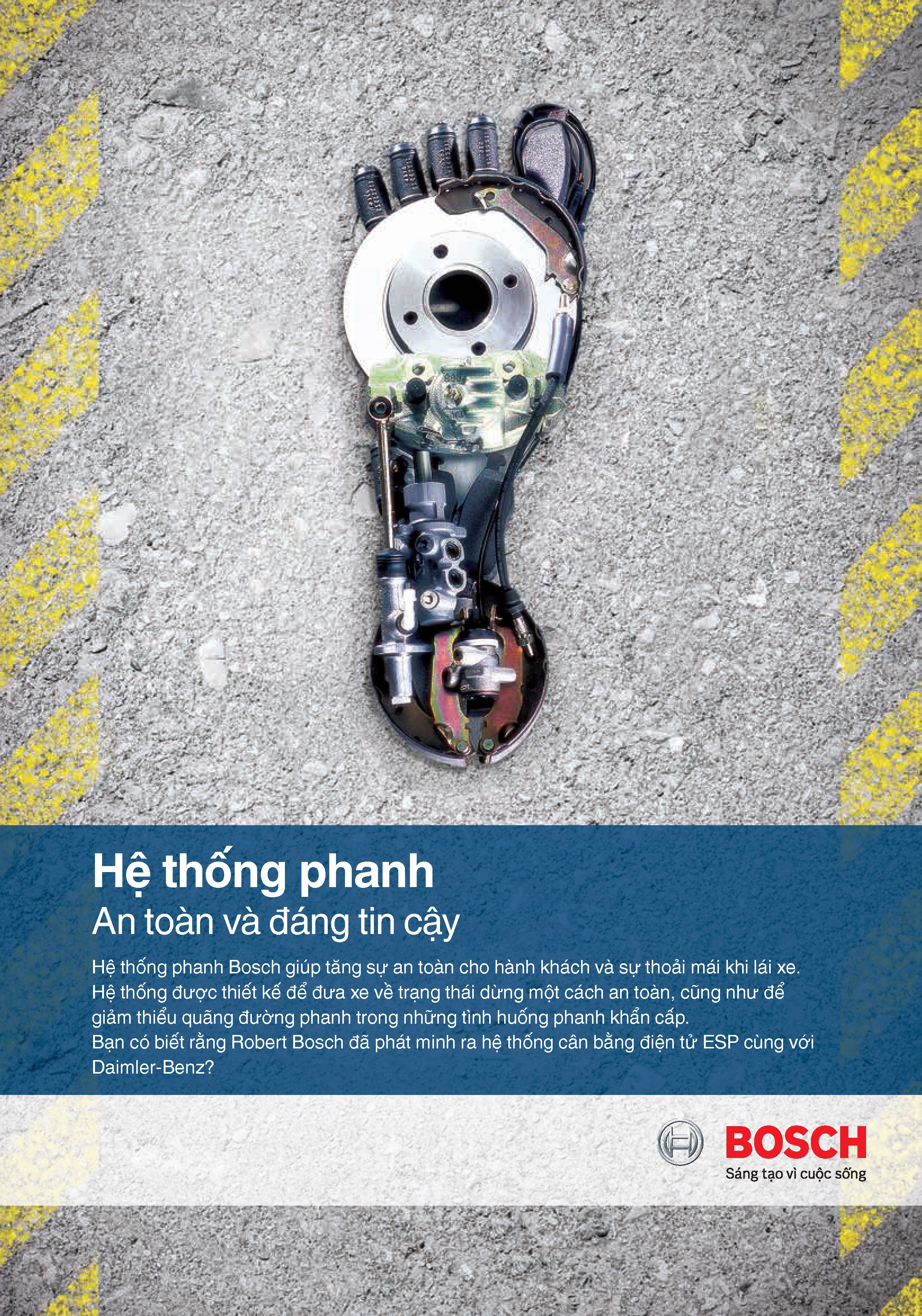 Bố Thắng Trước Hyundai i10 1.1 , Kia Morning 1.1 - Bosch BP 1028