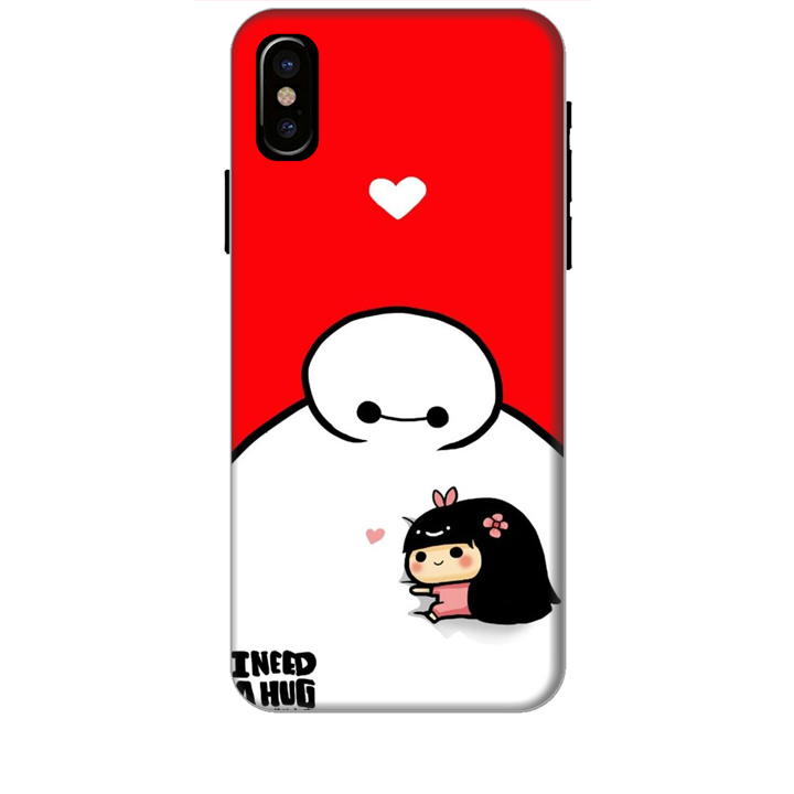 Ốp lưng dành cho điện thoại IPHONE X Big Hero Baby
