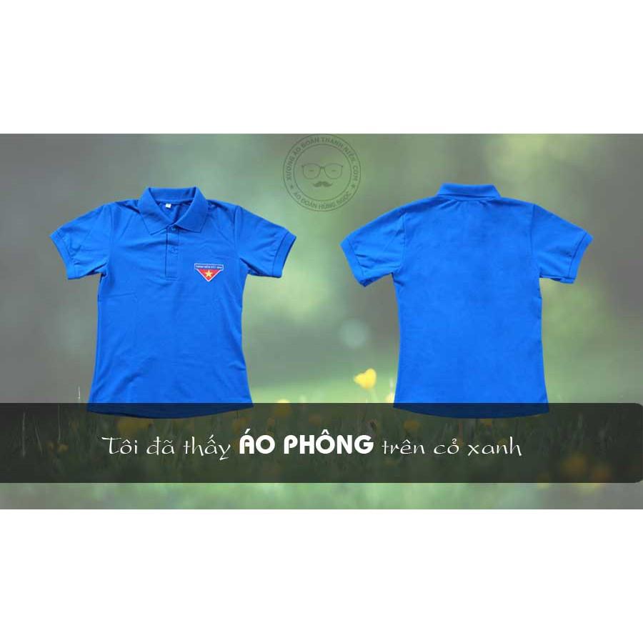Áo đoàn thanh niên việt nam cộc tay chất đẹp size L