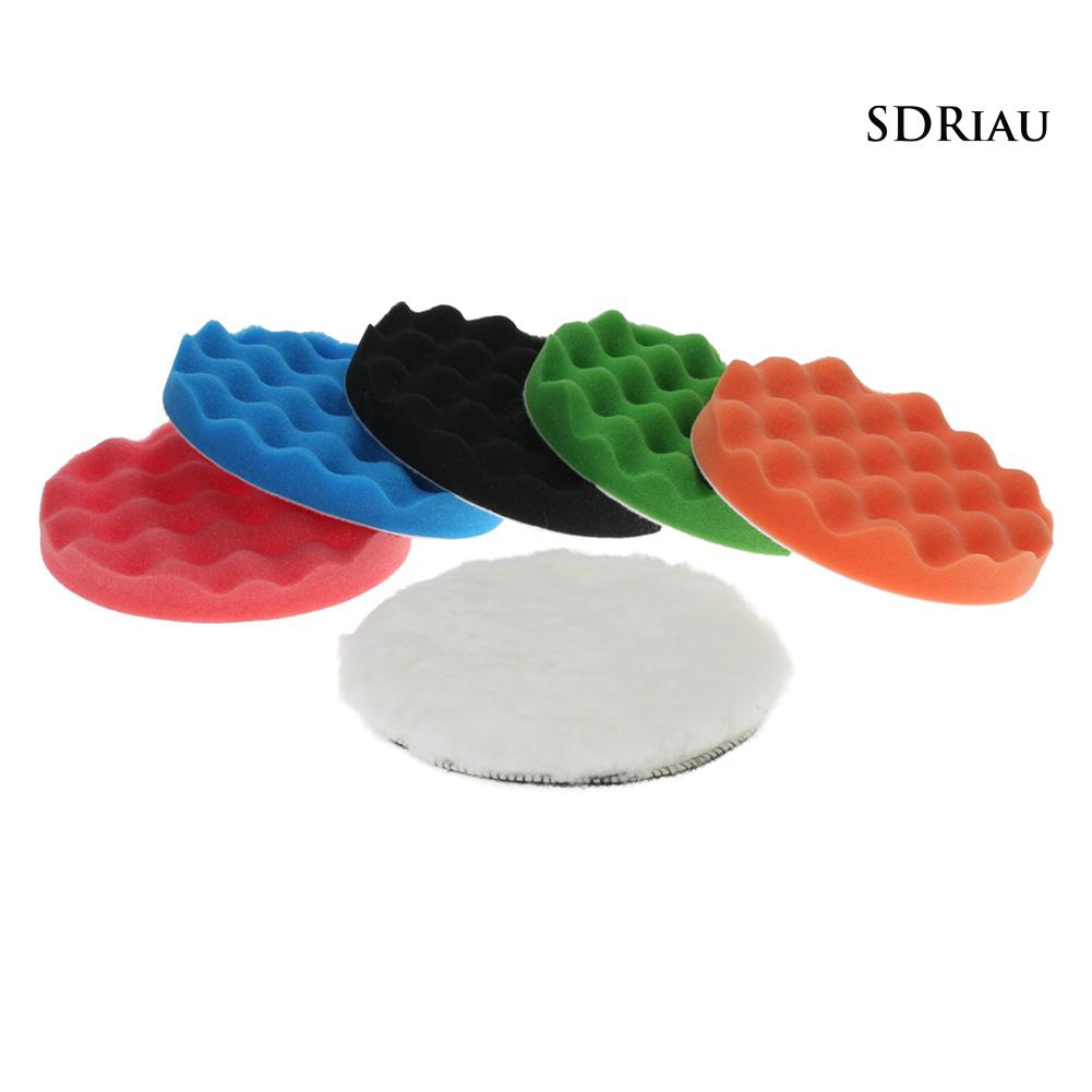 Bộ 7 Miếng Mút Đánh Bóng Xe Hơi Xqcqjx 180mm
