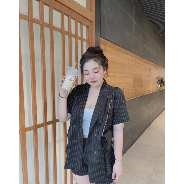 Set blazer đùi sissy set