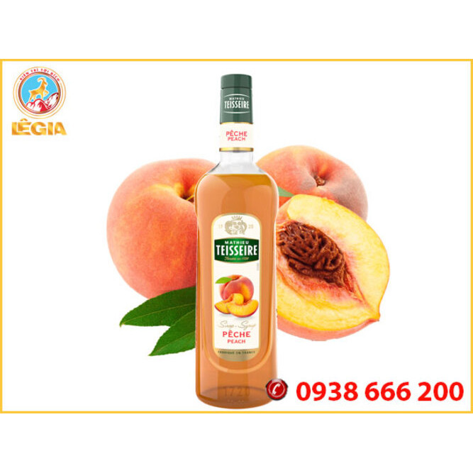 Siro TEISSEIRE Đào 700ml (TEISSEIRE PEACH SYRUP 700ML)