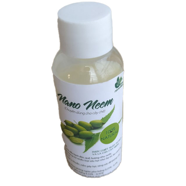 Chế phẩm NanoNeem sinh học phòng trị sâu hại, côn trùng trích hút cho các loại cây trồng