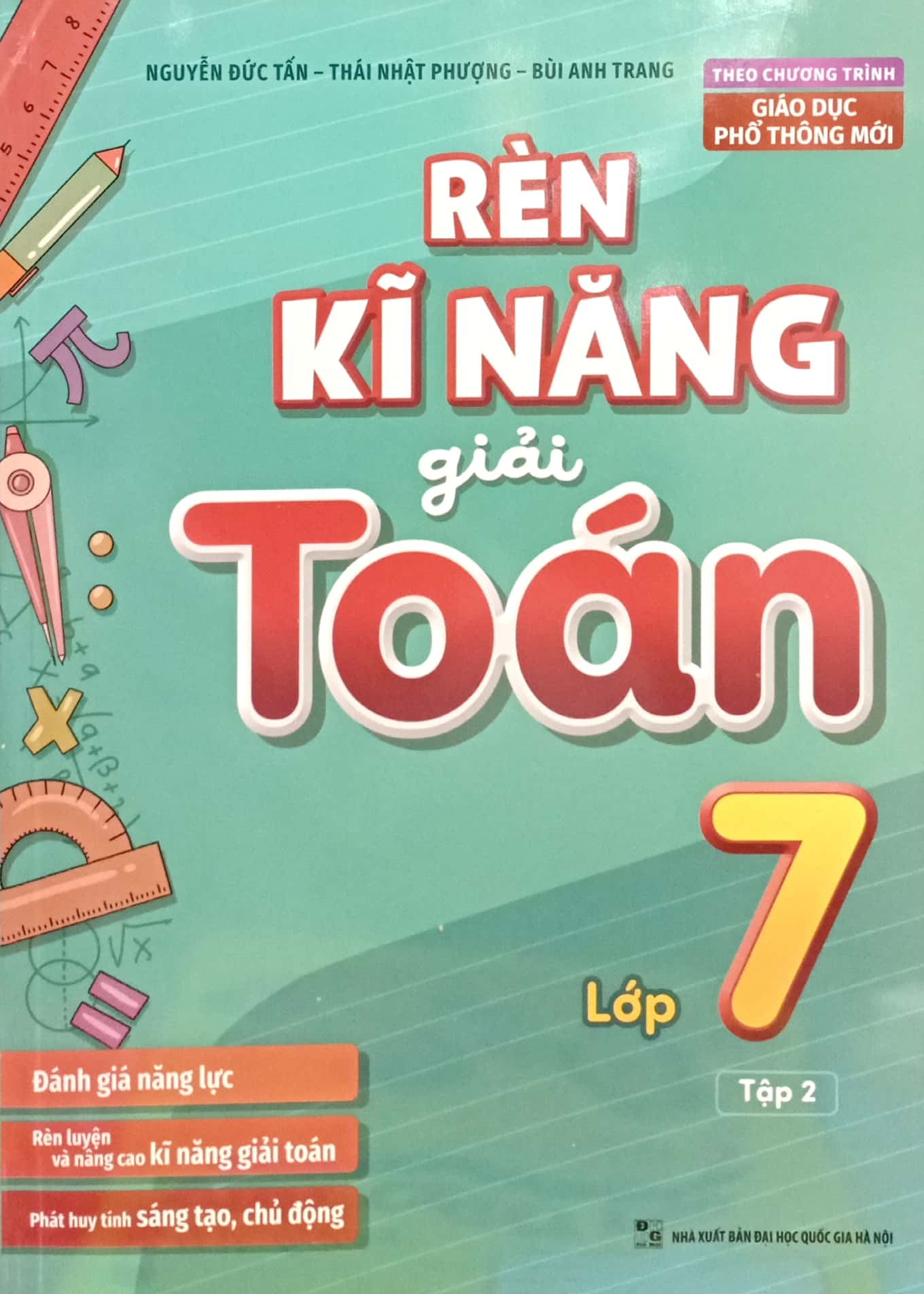 Rèn Kĩ Năng Giải Toán Lớp 7 - Tập 2 - Theo Chương Trình Giáo Dục Phổ Thông Mới