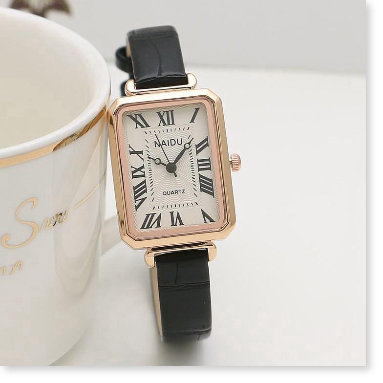 Đồng hồ nữ NAIDU Luxury chính hãng, mặt đá thạch anh LUXURY 965013 Đồng hồ nữ