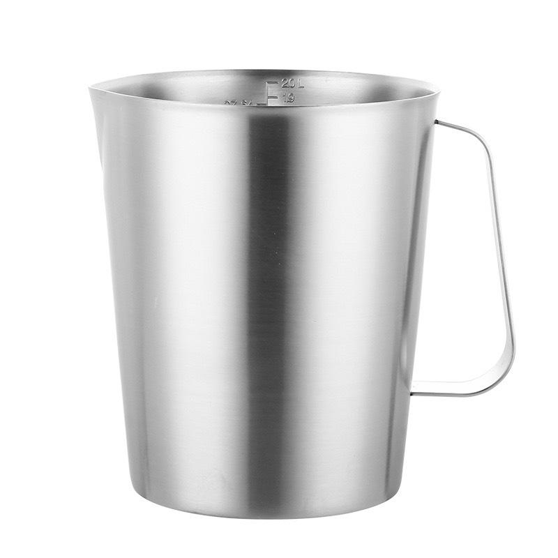 Ca Đánh Sữa Inox Cao Cấp #304 Có Vạch