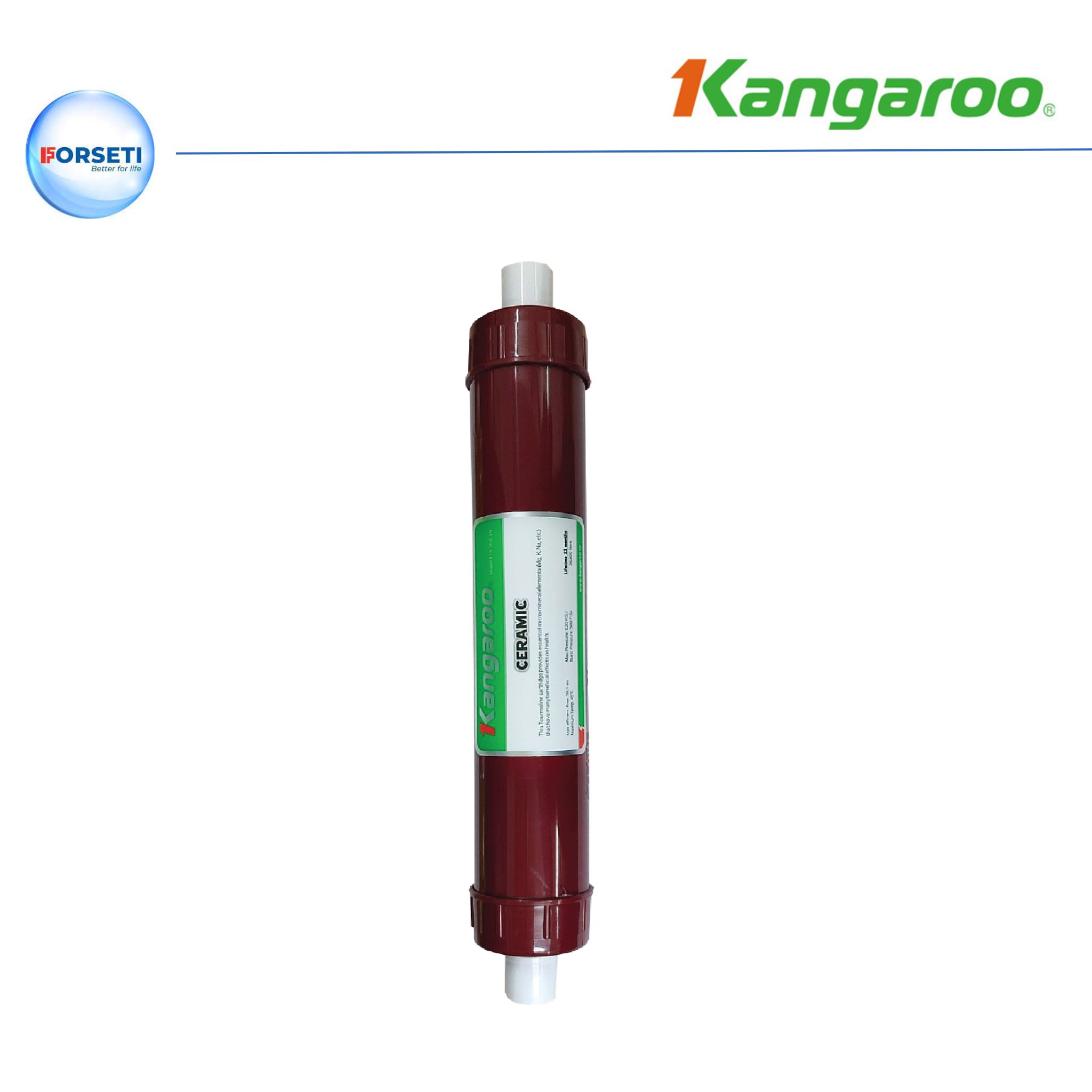 Trọn bộ lõi lọc Kangaroo gồm màng RO và bộ chức năng 5678 dùng cho máy lọc nước Kangaroo model KG108A - Hàng chính hãng