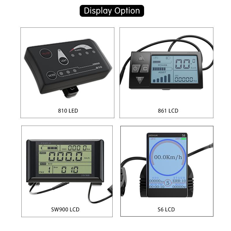 Bộ chuyển đổi xe đạp điện 250w-2000W Color: Rear 48V 350W LCD Size: 20 inch