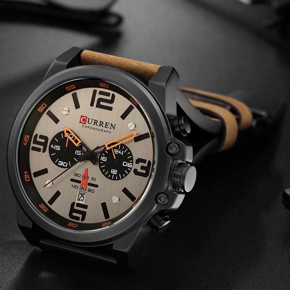 Đồng hồ đeo tay CURREN 8314 Nam dây da