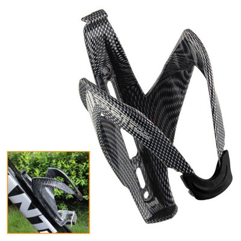 1 Pcs MTB Bike Road Bike Bottle Cage Carbon Fiber Glass Water Bottle Holder Cage Bicycle Bottle Holder Bicycle Accessories