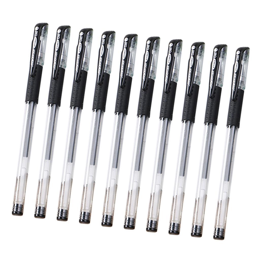 Medium Point 0.5mm Refills Roller Ball Pen Writing for School Black