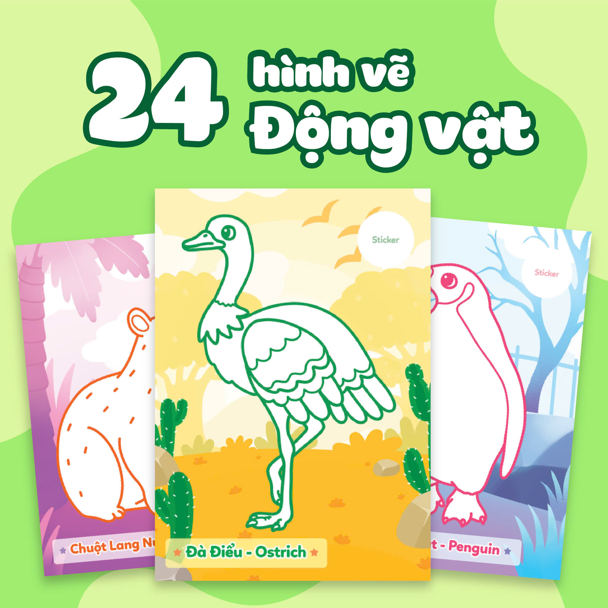 Combo Tô màu Khám Phá (5 Cuốn)