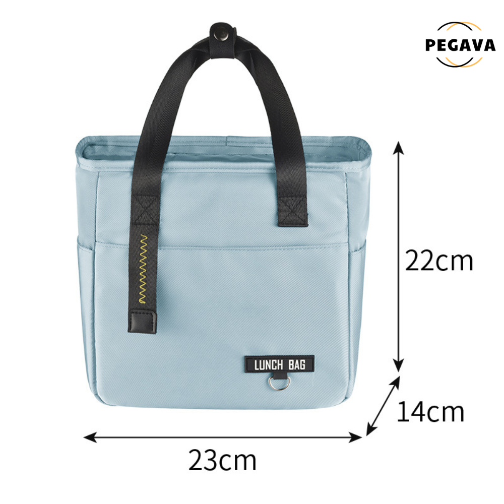 Túi Đựng Hộp Cơm Giữ Nhiệt PEGAVA Hộp Đựng Cơm Văn Phòng Chống Thấm Nước Lunch Bag RH254