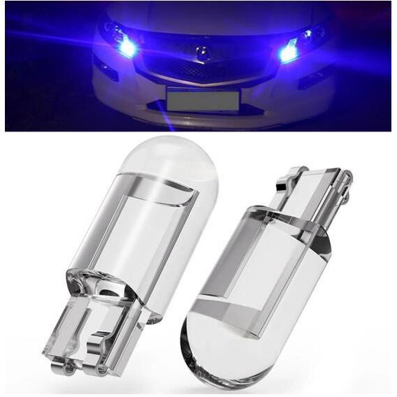 Đèn LED COB T10 W5W WY5W 168 501 2825 gắn biển số xe hơi