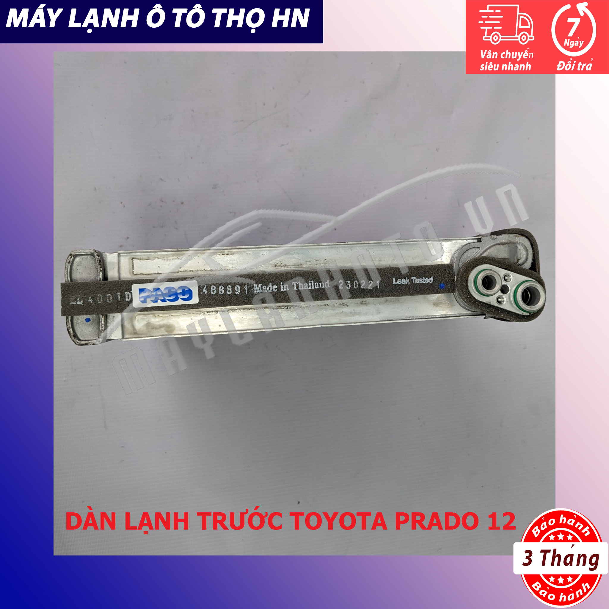 Dàn lạnh Toyota Prado 2012 Hàng xịn Thái Lan / Nhật Bản