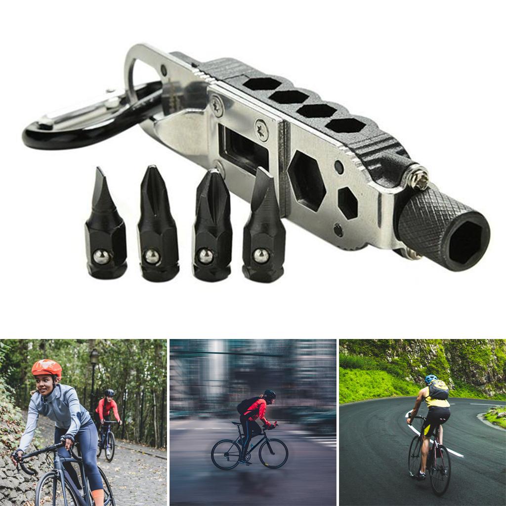 Alloy Multi-Tool Screwdriver Keychain Outdoor Camping Maintenance