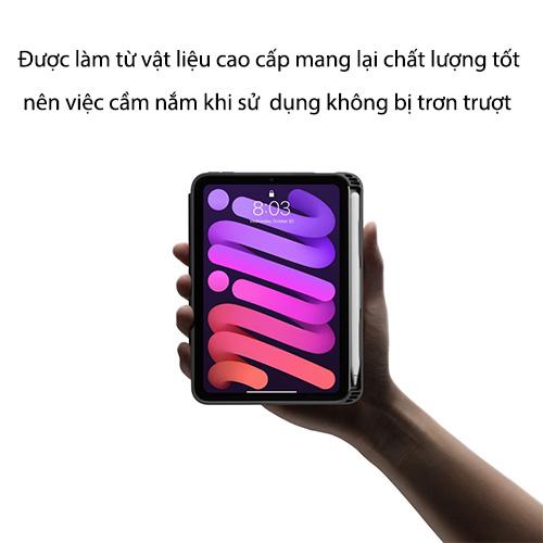 ỐP BAO DA DÀNH CHO IPAD MINI 6 TOMTOC TỪ TÍNH ĐA GÓC VERTICAL HỖ TRỢ SẠC KHÔNG DÂY BÚT PENCIL
