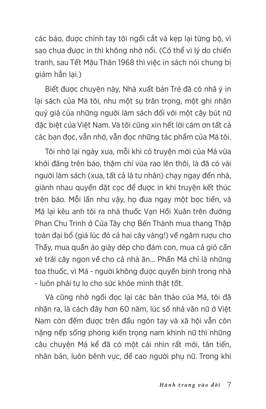 Hành Trang Vào Đời