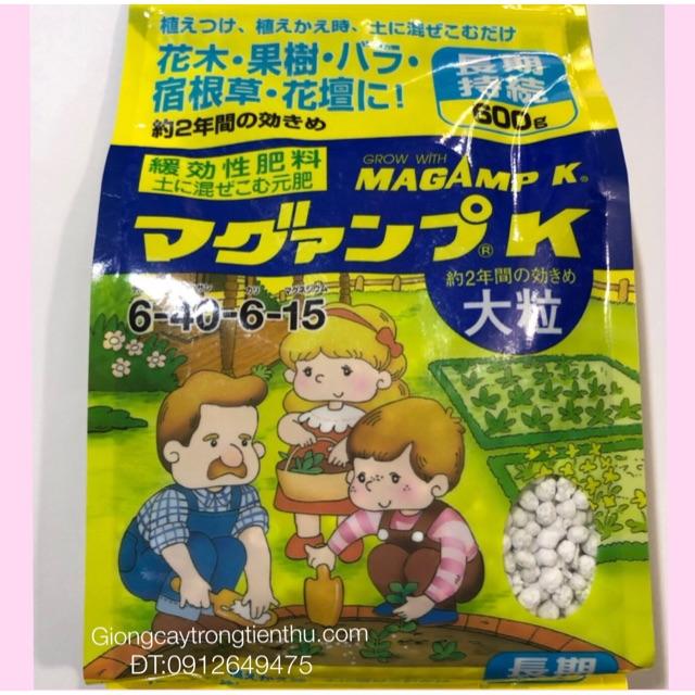 PHÂN BÓN HYPONEX MAGAMP K HẠT LỚN NPK-Mg:6-40-6-15