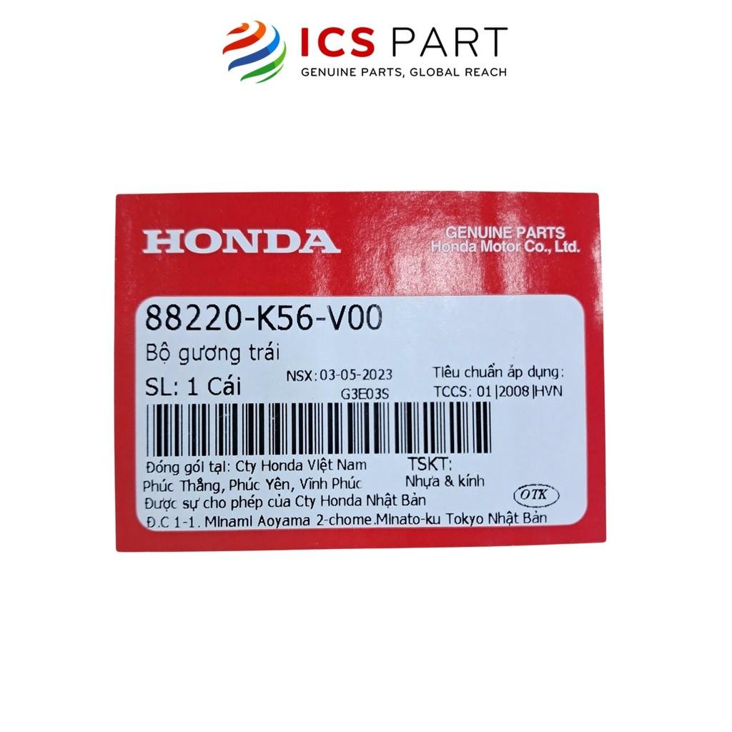 Bộ Gương Trái HONDA Winner 150 V1, Winner X V2 V3 (88220K56V00)