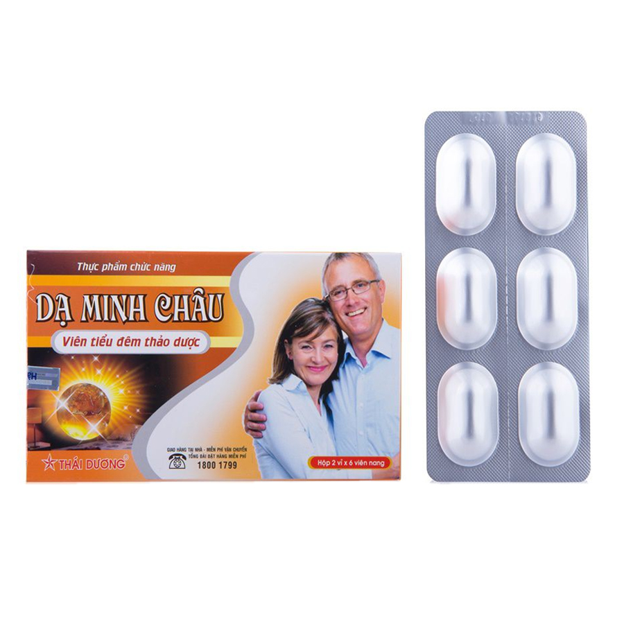 Thực Phẩm Chức Năng Hộp 2 Vỉ Viên Nang Dạ Minh Châu