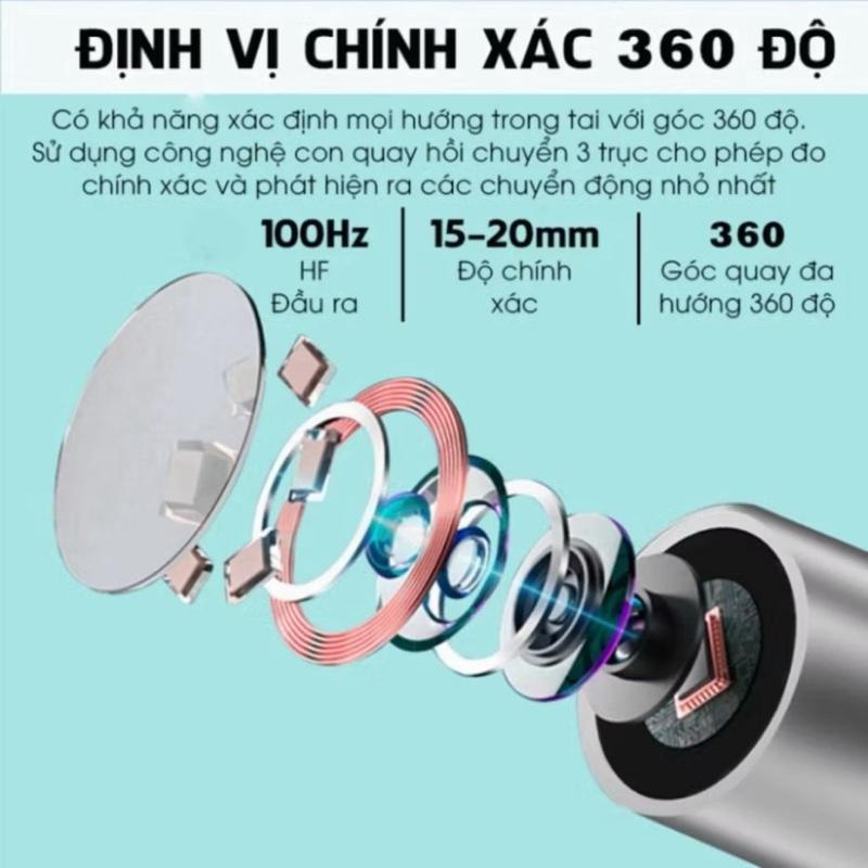 [KoSuyTu] Dụng Cụ Lấy Ráy Tai Có Camera Nội Soi Full HD – Kết Nối Điện Thoại - Đèn LED Chiếu Sáng, An Toàn Cho Cả Gia Đình