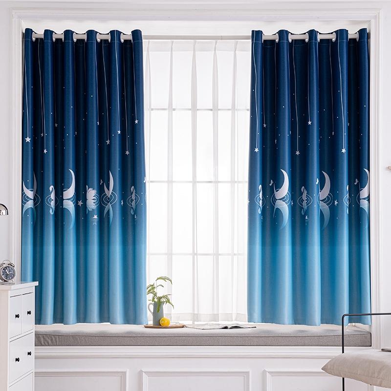 Rèm khoen lỗ treo cửa ánh trăng nhiều size