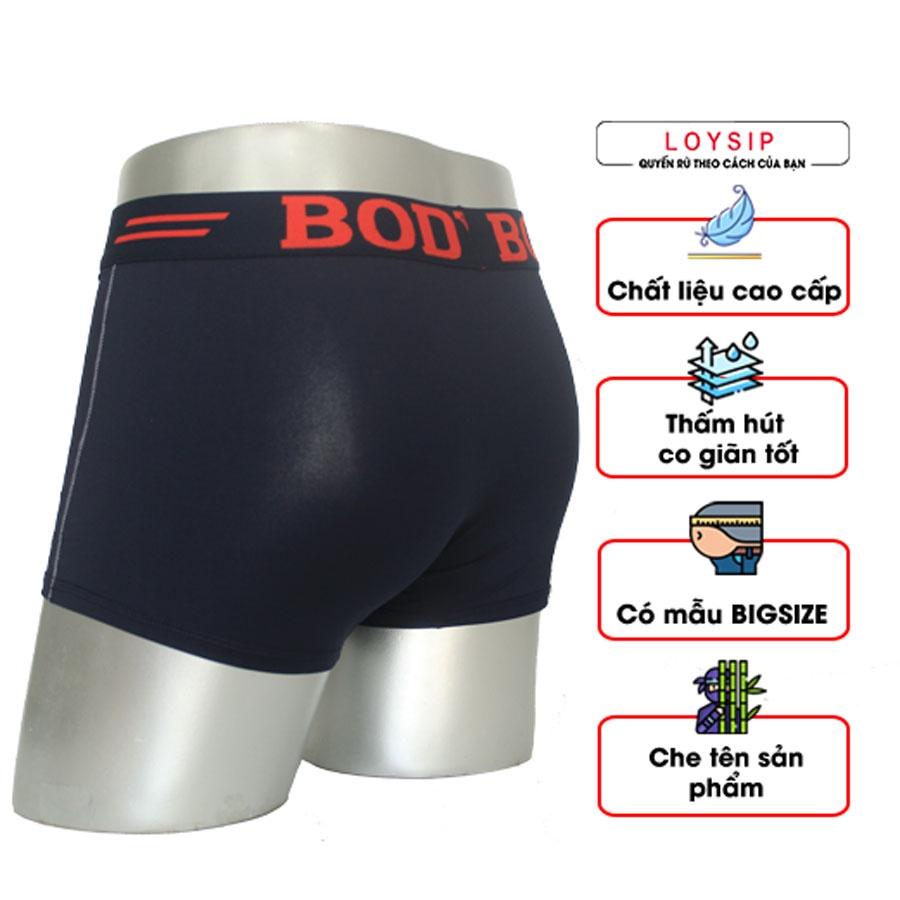 Quần lót boxer nam kháng khuẩn, Quần lót đùi nam thun lạnh cao cấp, Co giãn và thấm hút cực tốt, năng động và trẻ trung