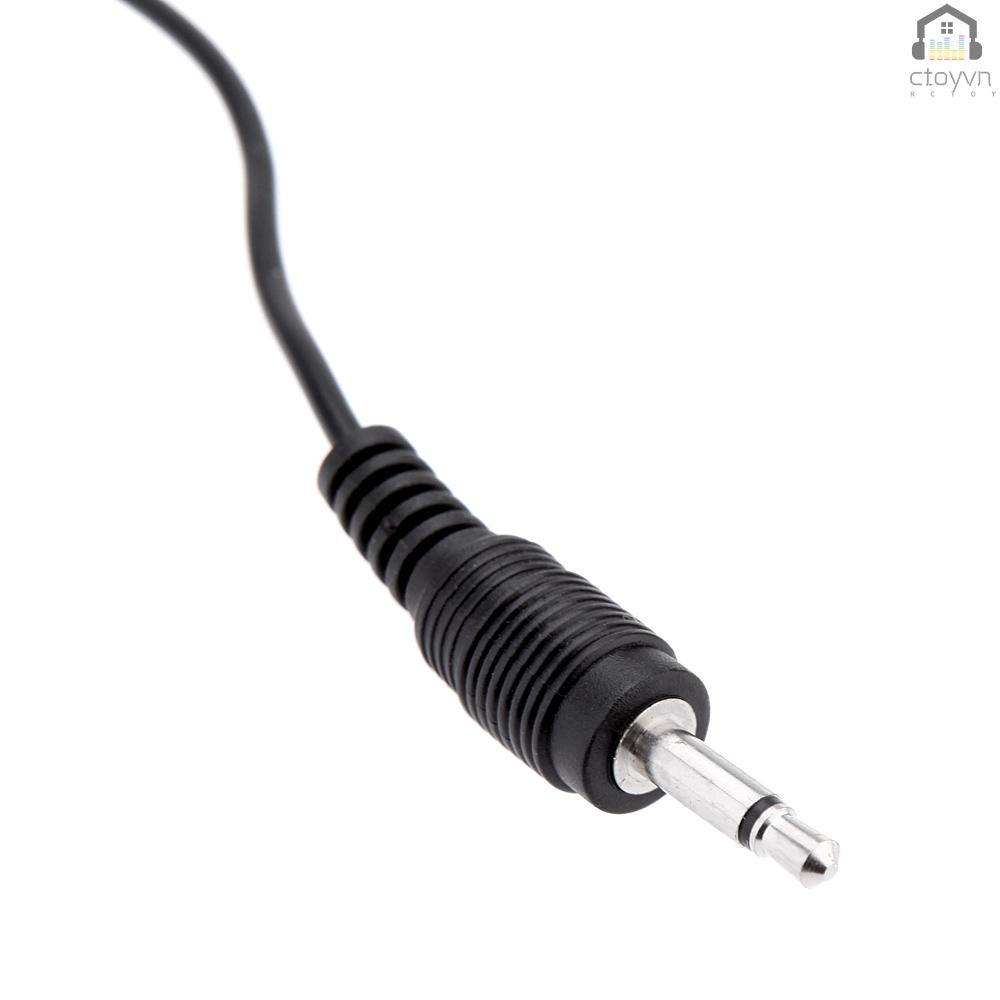 Micro kẹp cổ áo bằng kim loại 3.5mm cho máy tính/laptop
