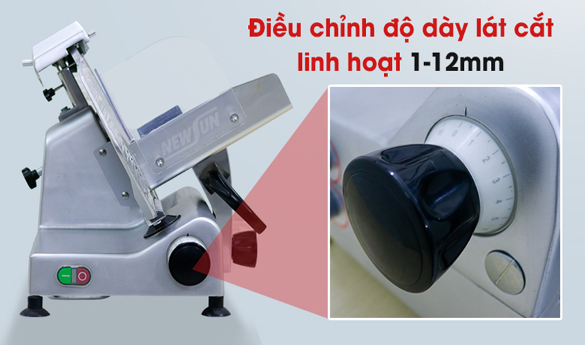 Máy Thái Thịt Đông Lạnh NEWSUN ES-300 - Hàng Chính Hãng