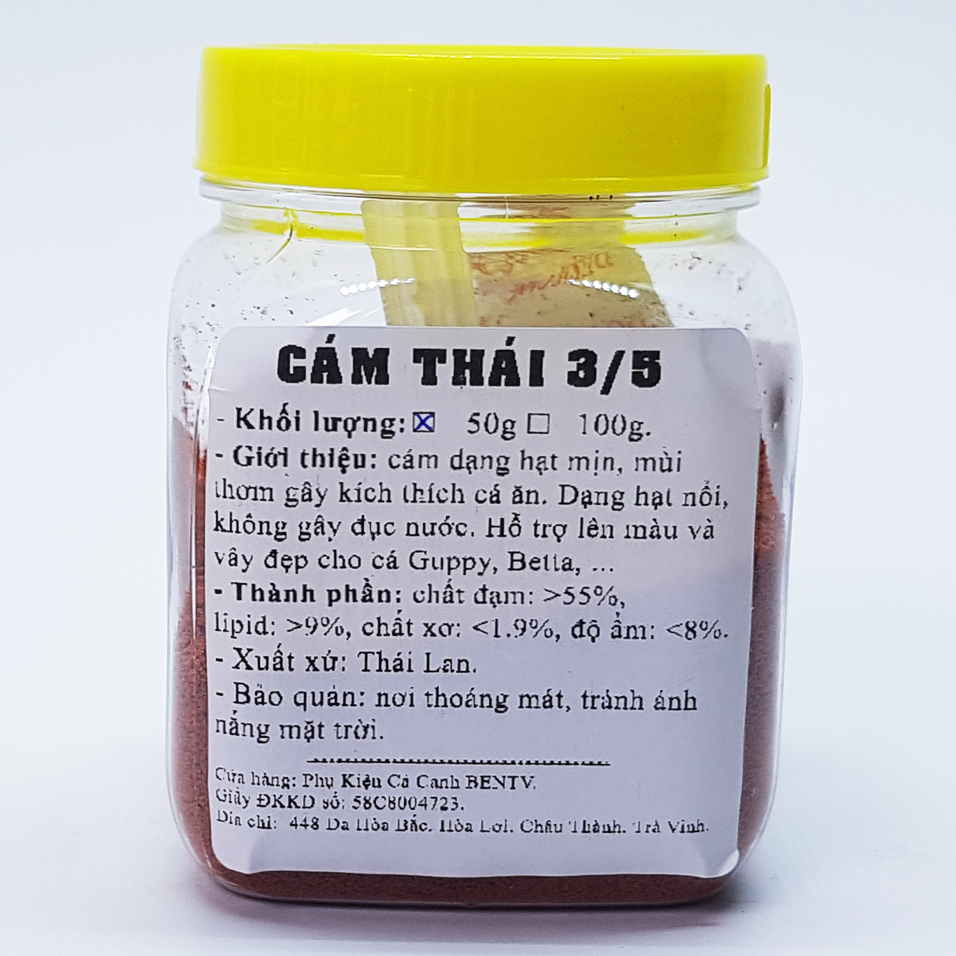 Cám Thái 3/5 - Thức Ăn Cao Cấp Cho Cá Cảnh (50g)