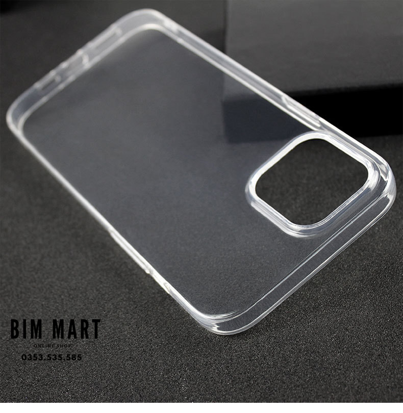 Ốp lưng dành cho iPhone 14 silicon dẻo trong suốt cao cấp A+