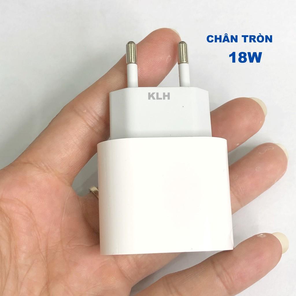 [KOSUYTU] Bộ Sạc Nhanh PD 18W 20W cho IP, Củ Sạc Chân Dẹp Và Dây Cáp Type C Cho IP Đến 13