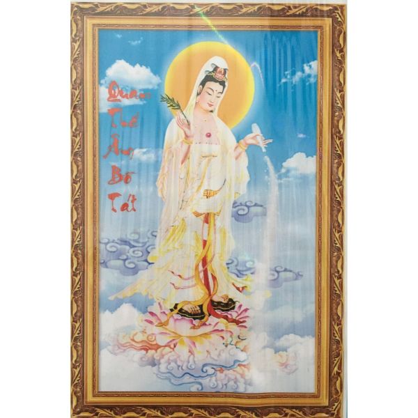 Tranh Đính Đá Mẹ Quan Âm