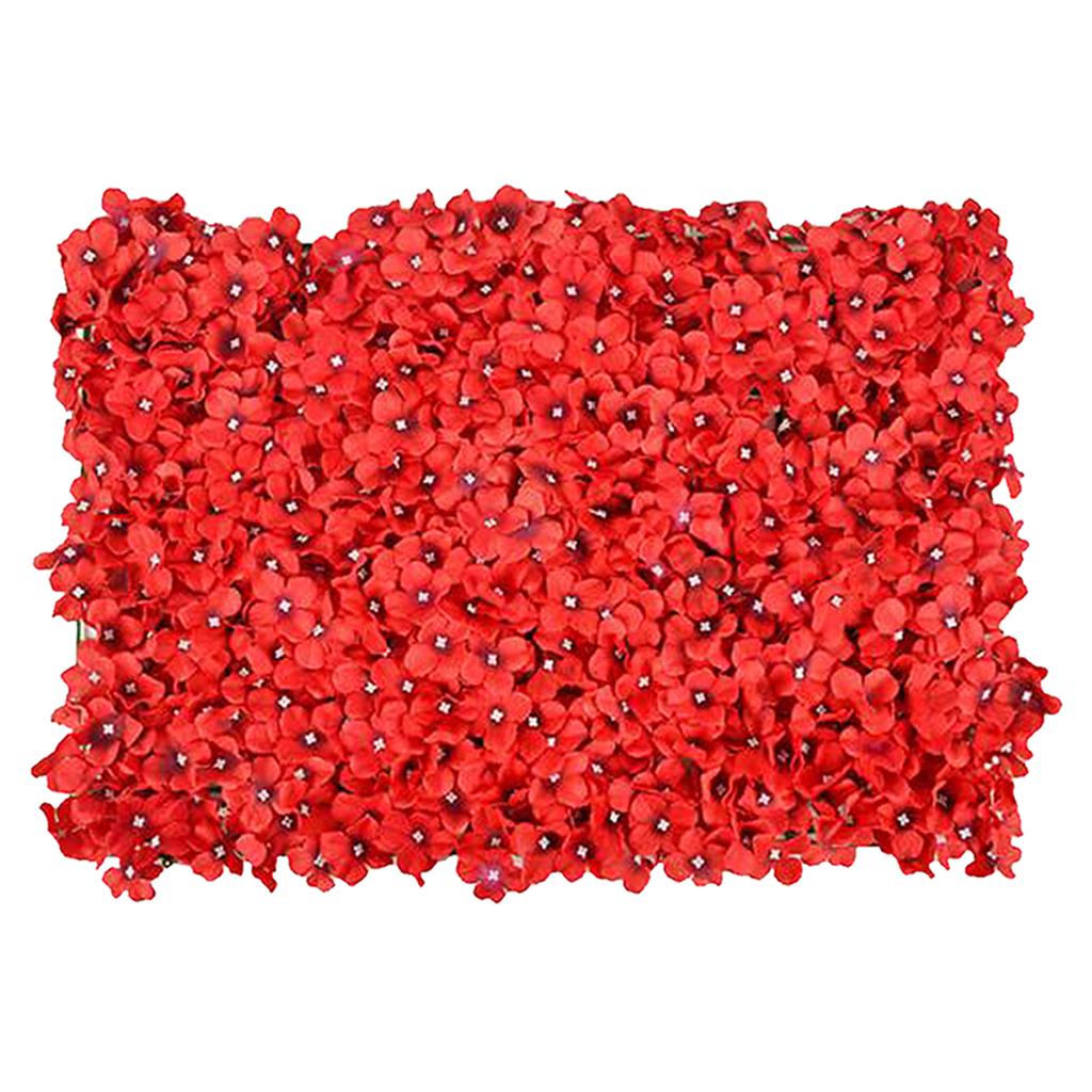 Upscale Artificial Flower Wall Panel Home Shop Wedding Stage Floral Decoration