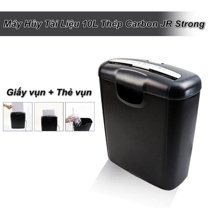 Máy hủy giấy, hủy tài liệu JR-0128 10L