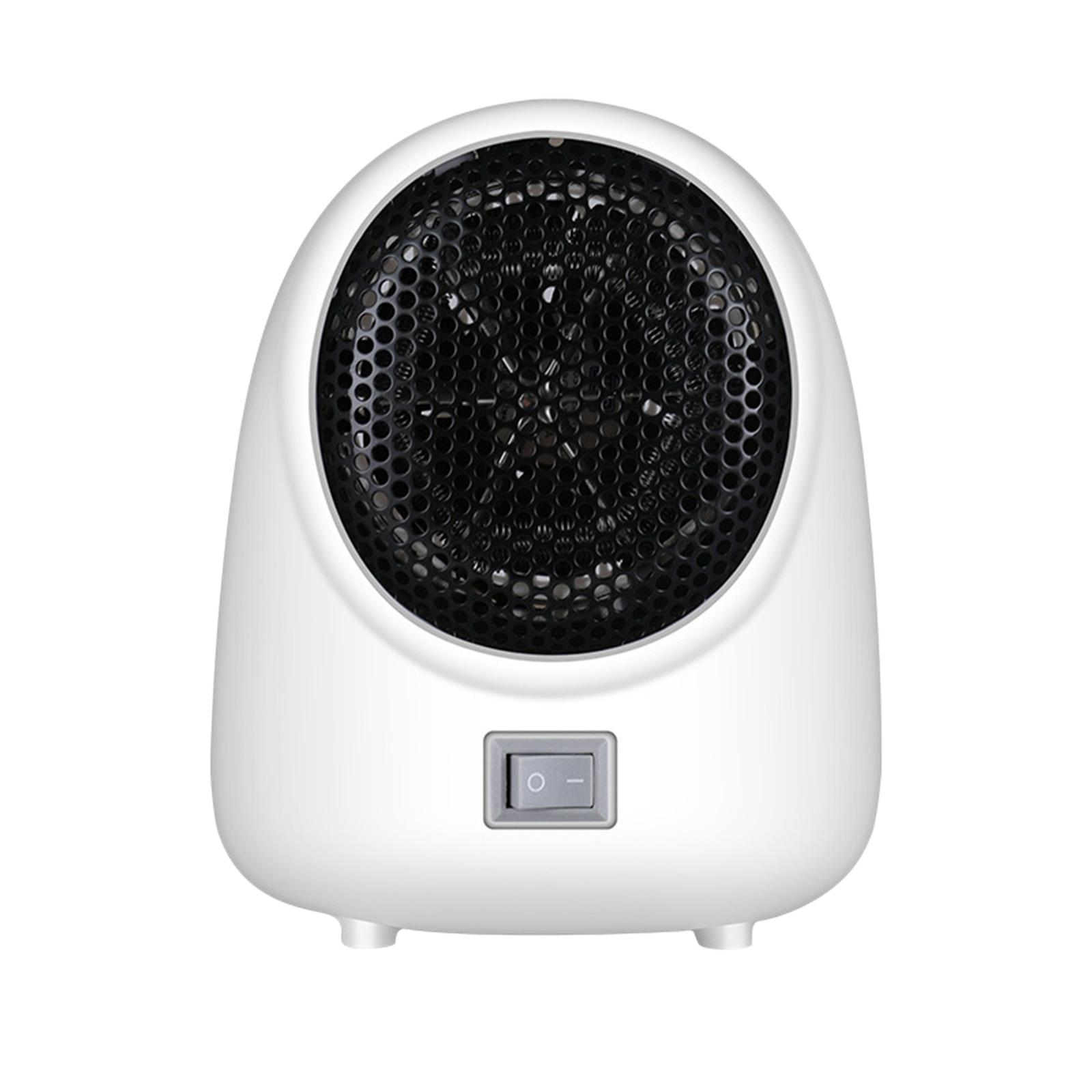 Mini Space Fan Heater Electric 400W Overheat Protection Convection Heating