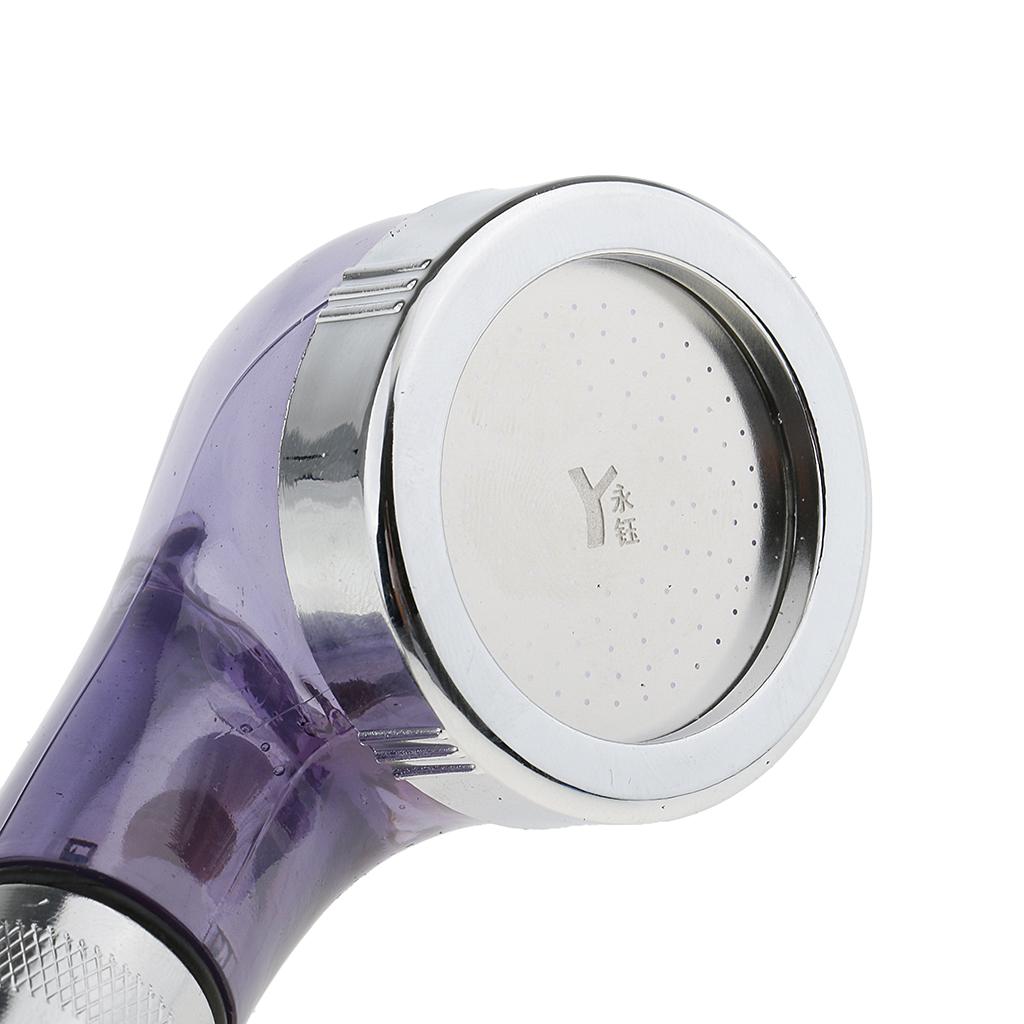 Bathroom Water Saving High Pressure Handheld Shower Head Set With 1.2m Hose