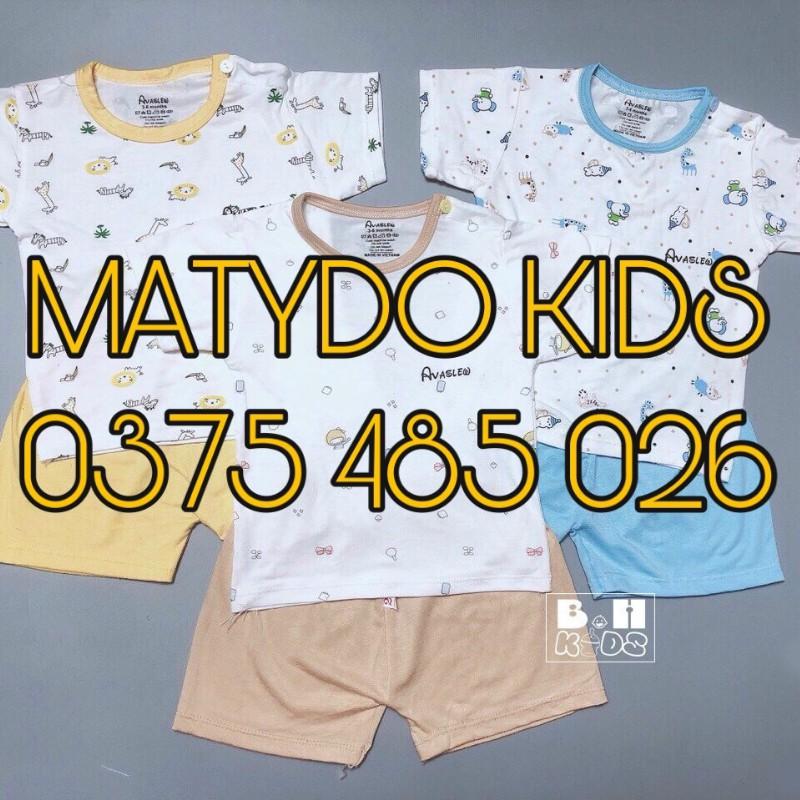 Bộ quần áo trẻ em thun cotton cho bé giá rẻ AV01