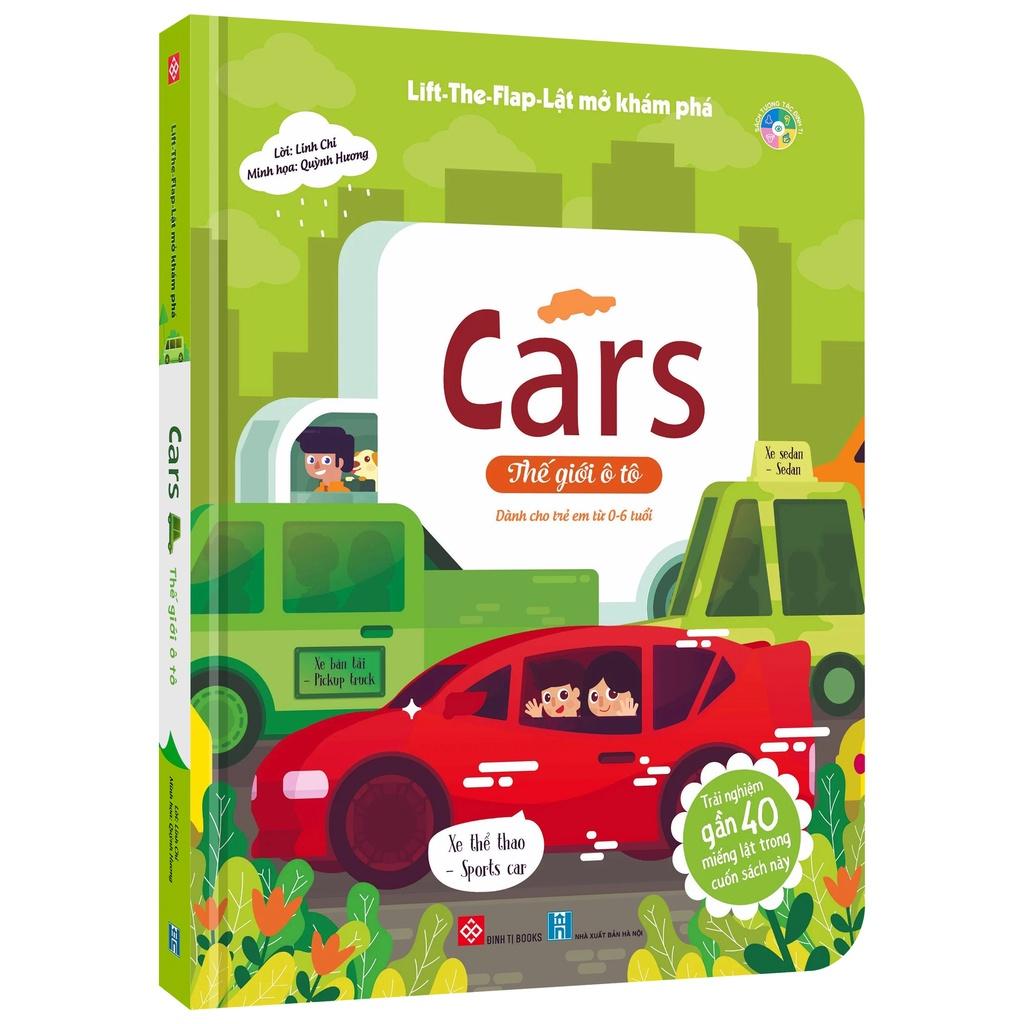 Lift-The-Flap - Lật Mở Khám Phá - Cars - Thế Giới Ô Tô