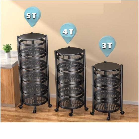 KỆ XOAY ĐỂ ĐỒ TIỆN DỤNG - KỆ ĐỂ ĐỒ PHONG CÁCH CHÂU ÂU