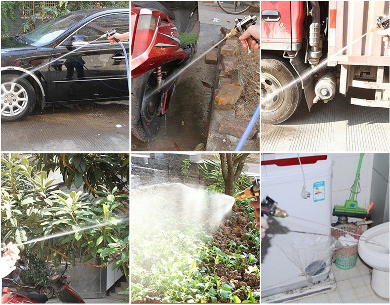 Bộ dây và vòi xịt tăng áp lực nước lên 300% loại 20m tưới cây dọn dẹp nhà cửa,rửa xe,vòi,vòi xịt rửa,vòi tưới cây,tưới rau,cọ rửa nhà tắm ,bồn cầu 236497499498-1
