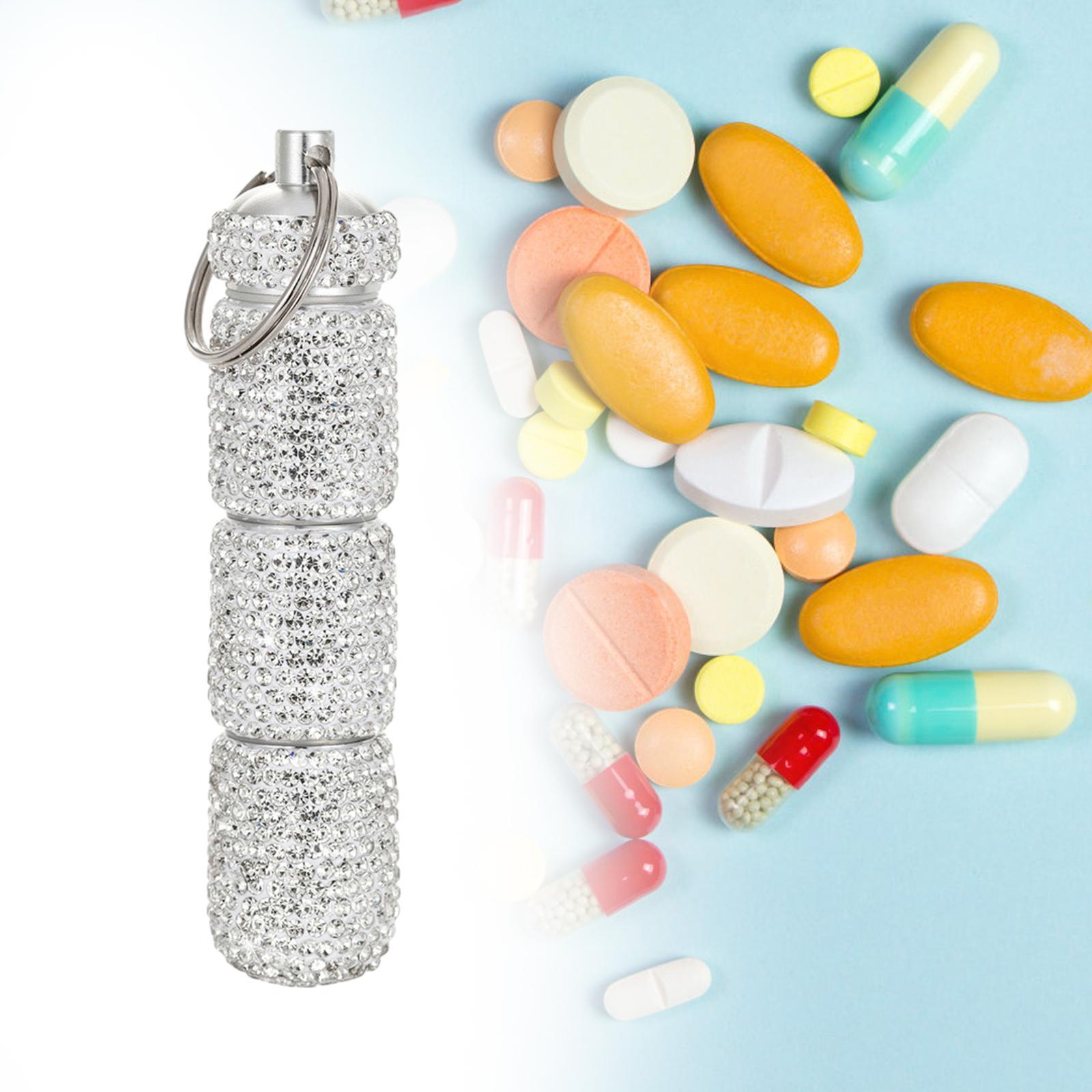 Tablet Box Keychain Sturdy Compact Keyring Tablet Case for Outside Pocket Office