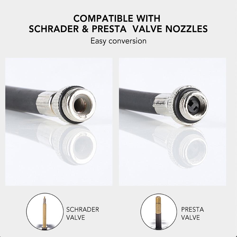 Máy bơm xe đạp bằng tay có áp suất từ nhỏ - lớn