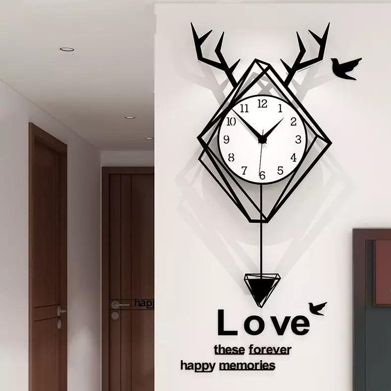 Đồng hồ treo tường quả lắc CL005 - sang trọng và tinh tế