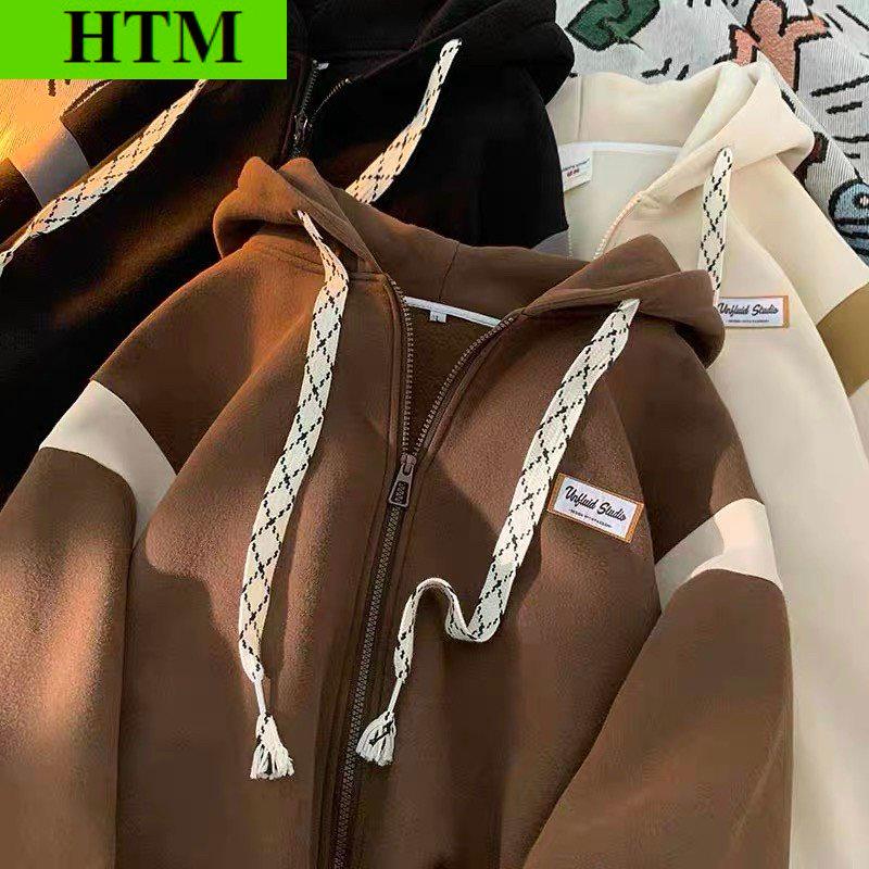 Áo Khoác Cardigan Có Nón Dáng Rộng Thời Trang Thu Đông U4 - Black
