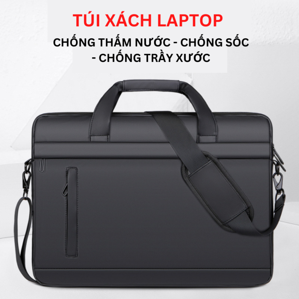 Túi Xách Nam Nữ Công Sở PEGAVA Cặp Đựng Laptop Chống Sốc Chống Nước - TĐ001