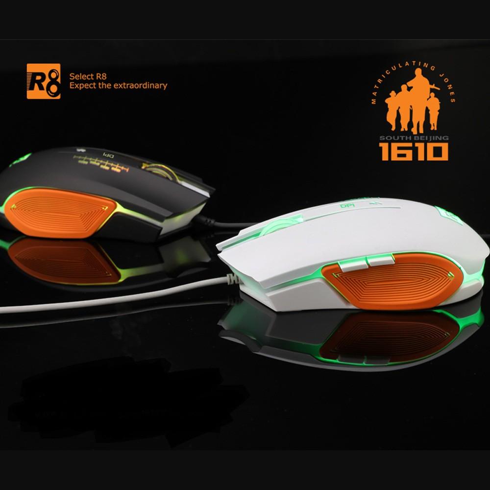 Combo bàn phím LED giả cơ G21 và chuột chơi Game R8 1610 + Tặng kèm lót chuột