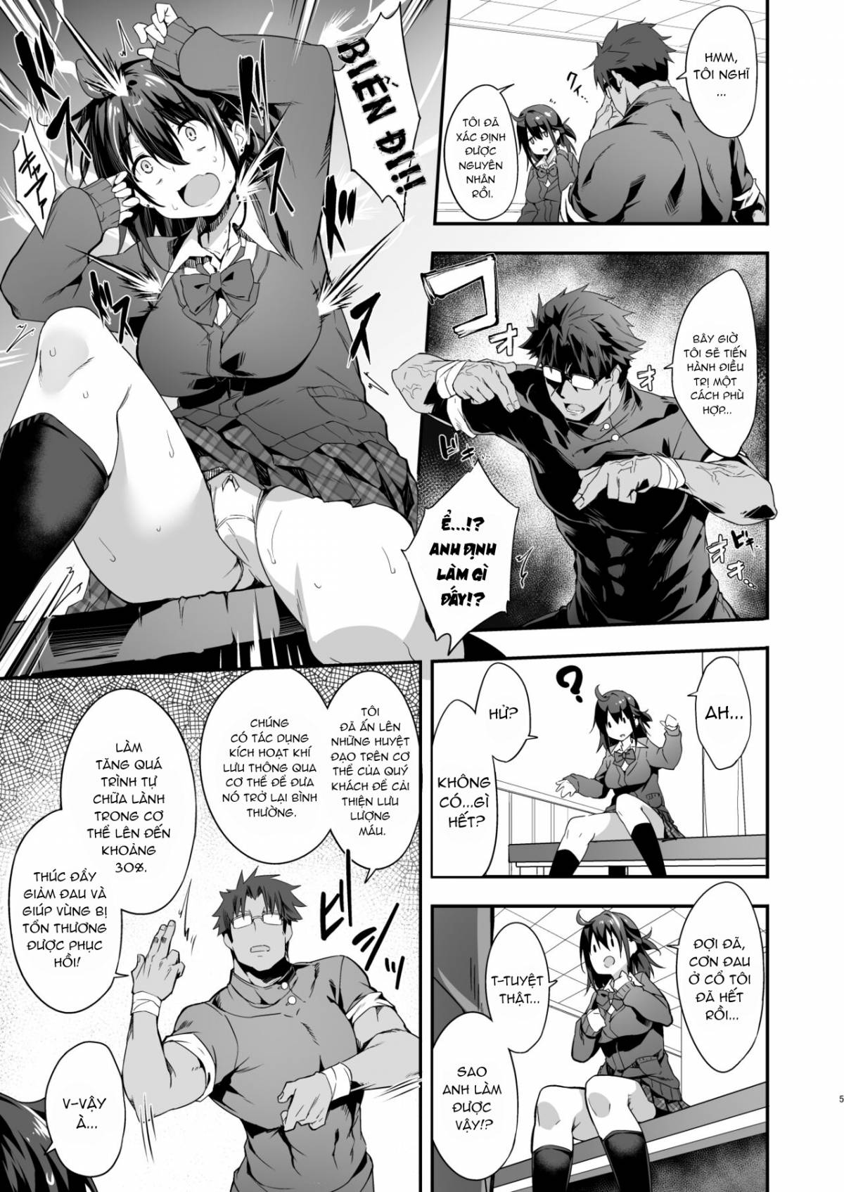 nữ sinh đi điều trị đau cổ chapter 0 6